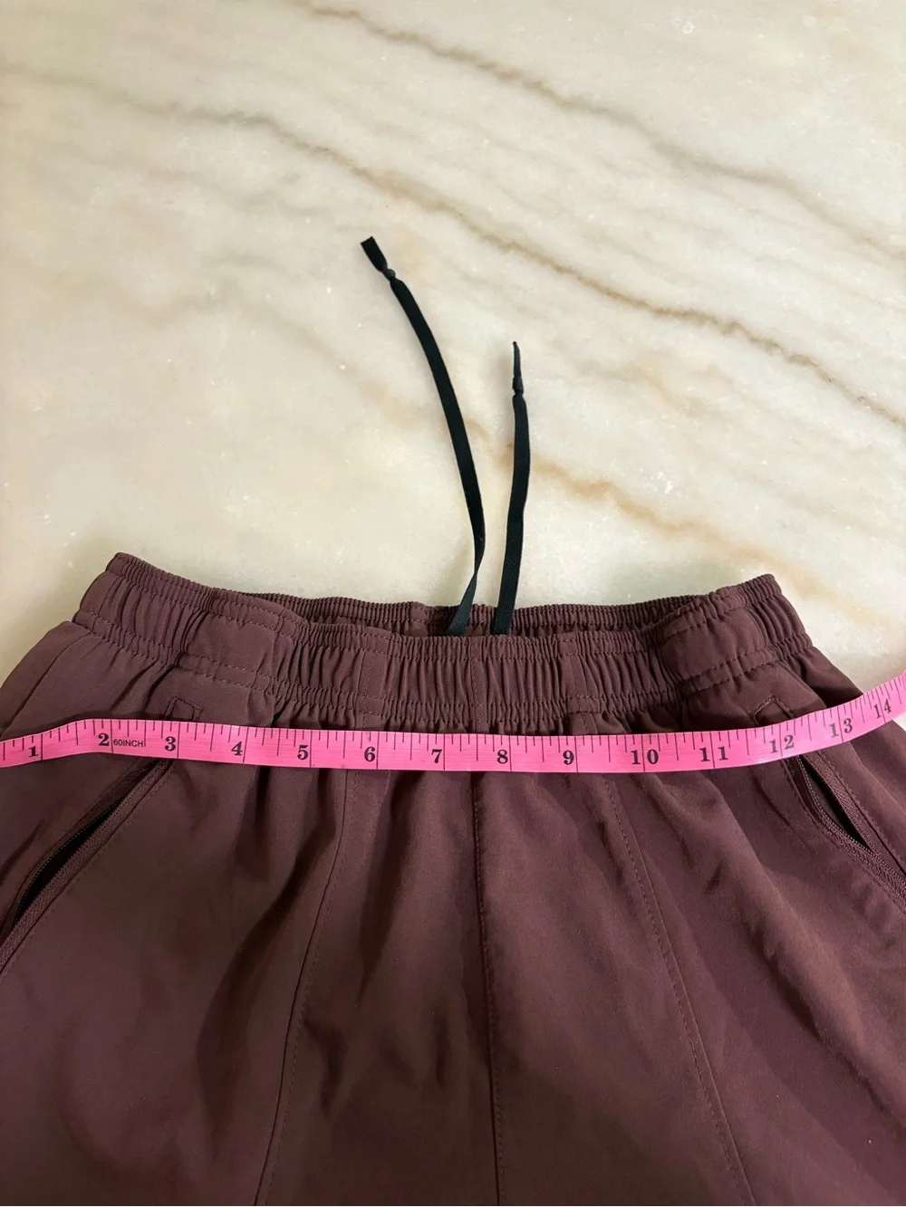 Nike Kids Maroon Athletic Joggers with White Swoosh